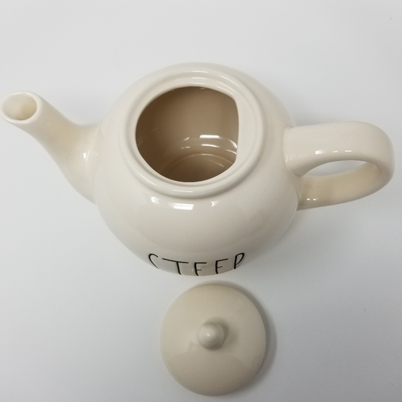 Rae Dunn STEEP Teapot - Picture 5 of 5